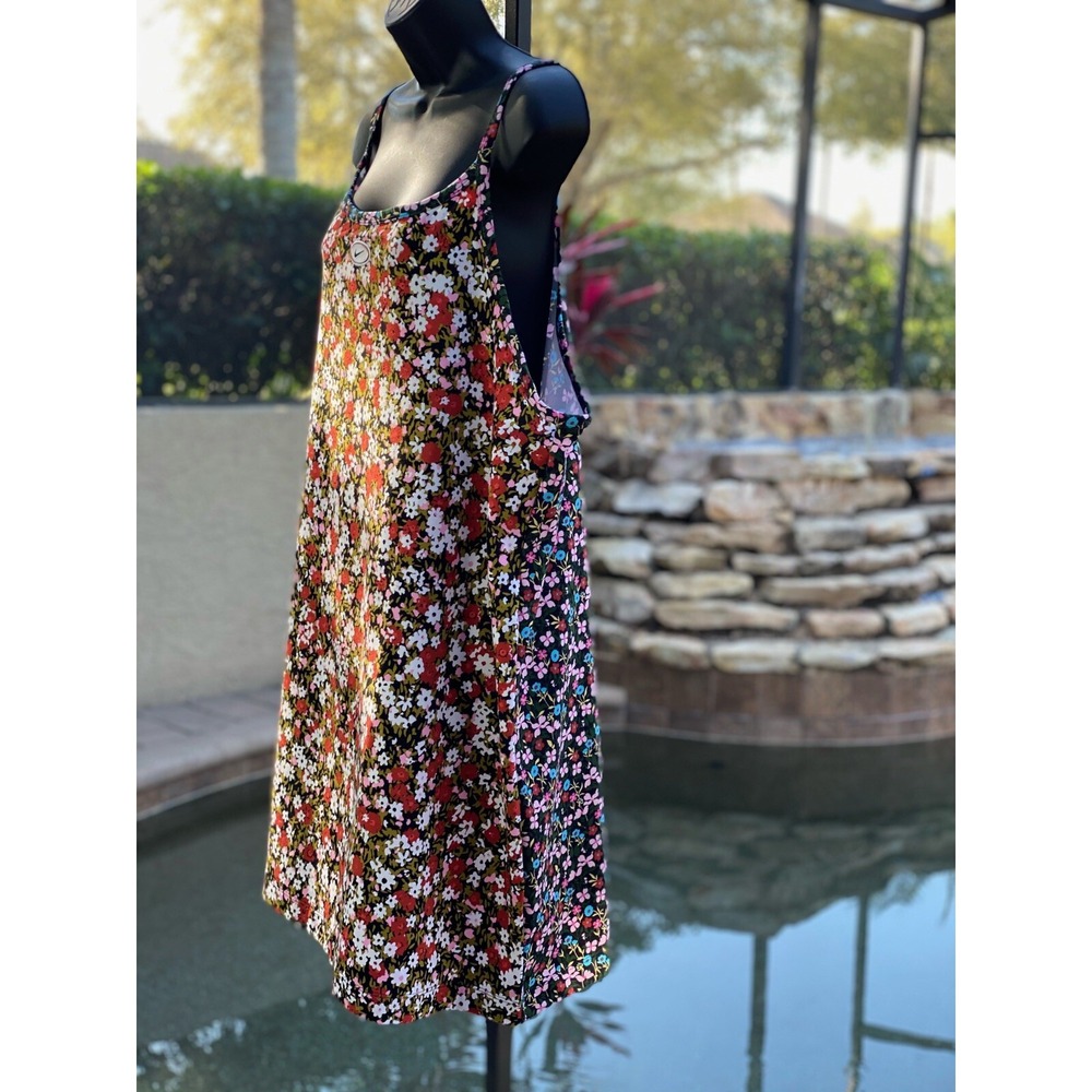 Nike Sportswear Floral Tank Dress Sleeveless Women 2X NWT - Picture 5 of 10